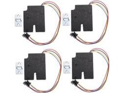 Conjunto De 4 Fechaduras Elétricas Para Armários Pequenos, Fechadura Eletrônica Prática