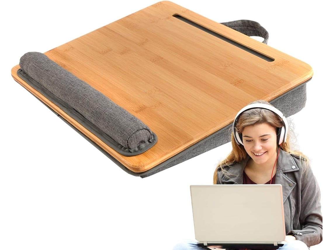 Suporte Para Laptop Com Apoio Para Os Pulsos E