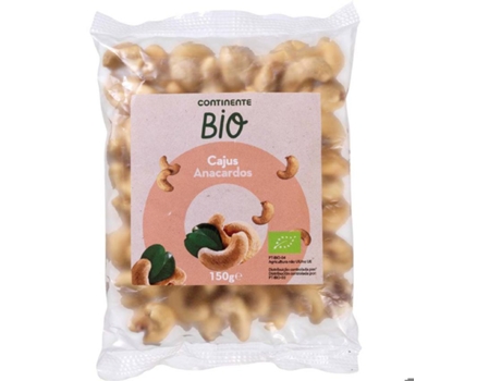 Caju Biológico CONTINENTE BIO 150 gr