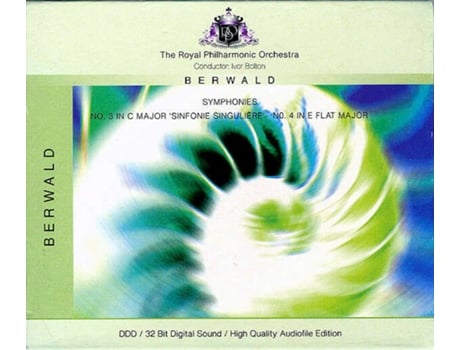 Cd Symphonies No 3 In C Major Sinfonie Singulière / No 4 In E Flat Major Rpo Records