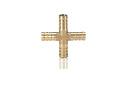 Conexão De Latão Com Espigão Para Tubos, 2, 3 Ou 4 Vias, Mangueiras Cobre Mm, 5 6 8 10 12 16 Mm E 19 Wellngs Vias Aquaforge