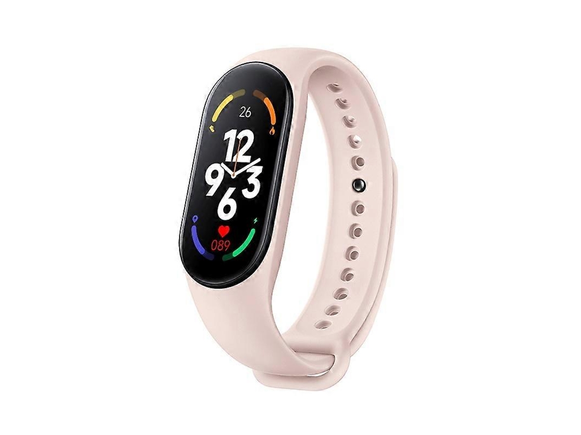 Smartwatch M7 com tela colorida de 0,96 polegadas, monitora frequência cardíaca e pressão arterial. Ly Ebike