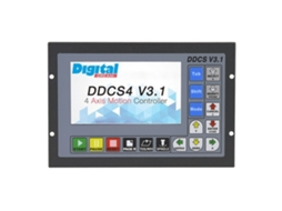 Laxiscreed Ddcs V3.1 Controlador Cnc Com Suporte Usb, Roda Manual E Alta Precisão