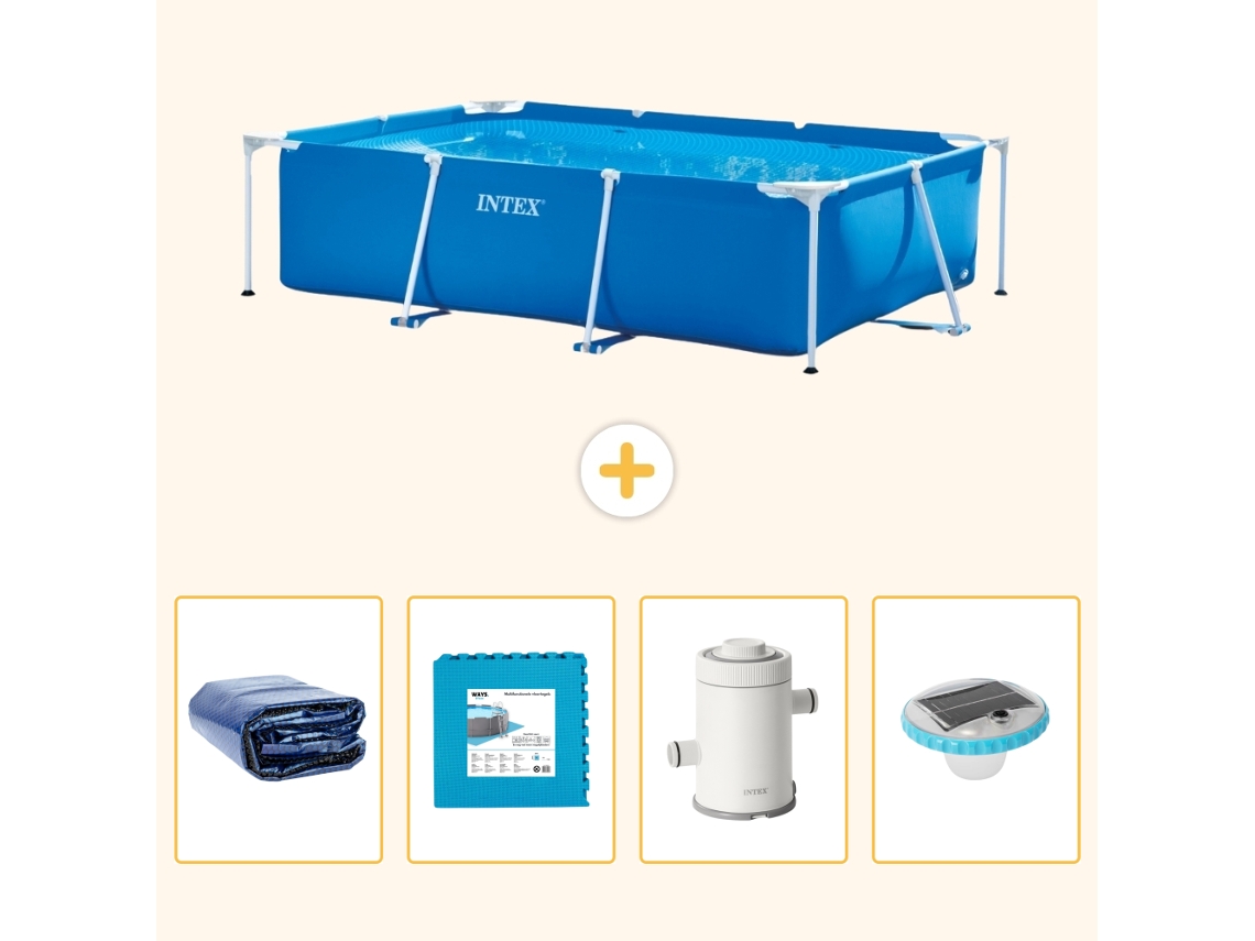 Intex Piscina Easy Set Redonda - Caranguejo - 183x51 Cm - 5-peças S152