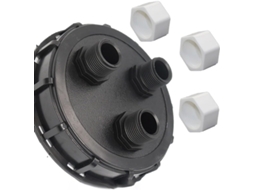 Dn150, Rosca De 2,5 (tampa Adaptadora Para Tanque Ibc De 3 Polegadas Com Rosca Macho)