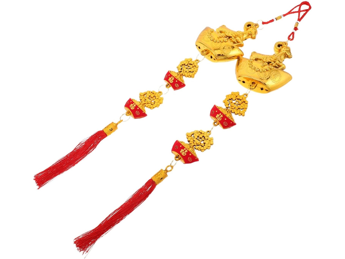 Conjunto De 2 Pingentes Pequenos De Ovelha 2027 Decor