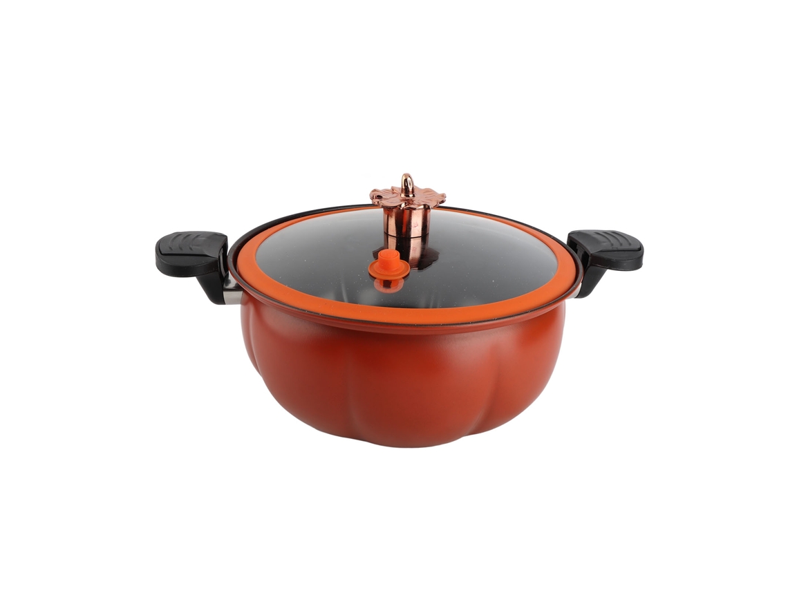 Panela de Pressão Micro Abóbora Antiaderente LAXISCREED 28cm