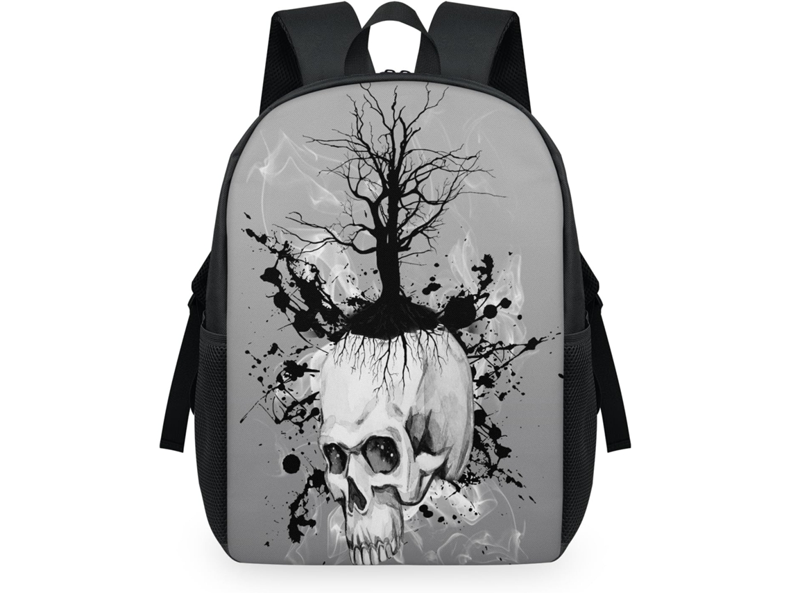 Mochila Tropicallife Caveira de Árvore para Crianças 32 5 X 15 X 44 9 Cm Tecido de Malha