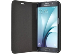 Capa Samsung Galaxy S6 MOLESKINE Folio Preto