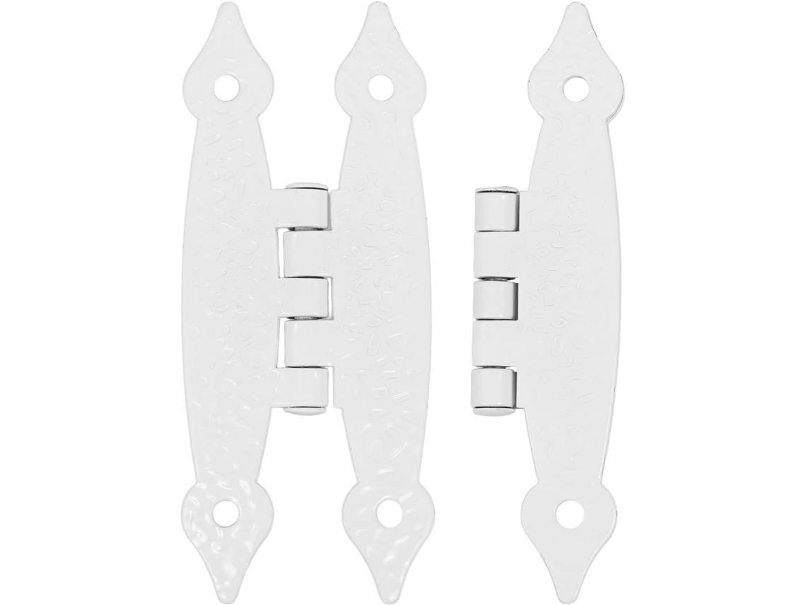 Dobradiças Borboleta Antigas Decorativas De Embutir, 2 Peças, 8, 9cm 3, 5 Polegadas