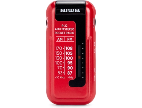 Rádio de Bolso  R-22RD - Vermelho