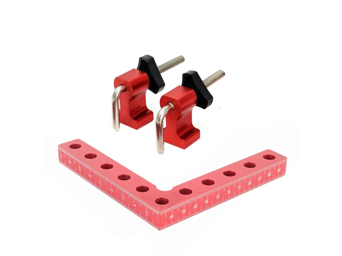 Aparafuso Ângulo Retto 90 Graus 120x120mm Carpintaria