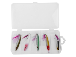 Iron Plate Lure Set (long Casting Fast Sinking, Bionic Fish Luring) 20g Shore Casting Spoon Lead Fish Artificial Bait For Spanish Mackerel And Bass