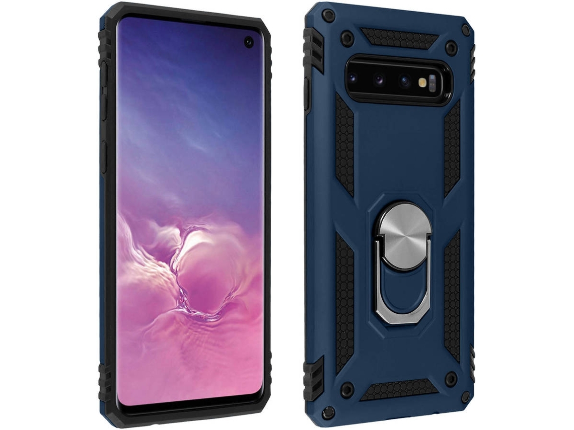 Capa Anel Para Samsung Yemaesre Azul