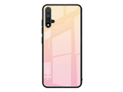 Capa De Vidro Com Gradiente Colorido Para Huawei Nova 5 / Nova 5 Pro
