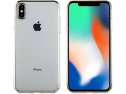 Capa iPhone XS Max MUVIT Cristal Prateado