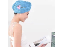 Touca De Banho Feminina De Microfibra Macia Para Secar O Cabelo E Secar Rapidamente. Nostalgia88