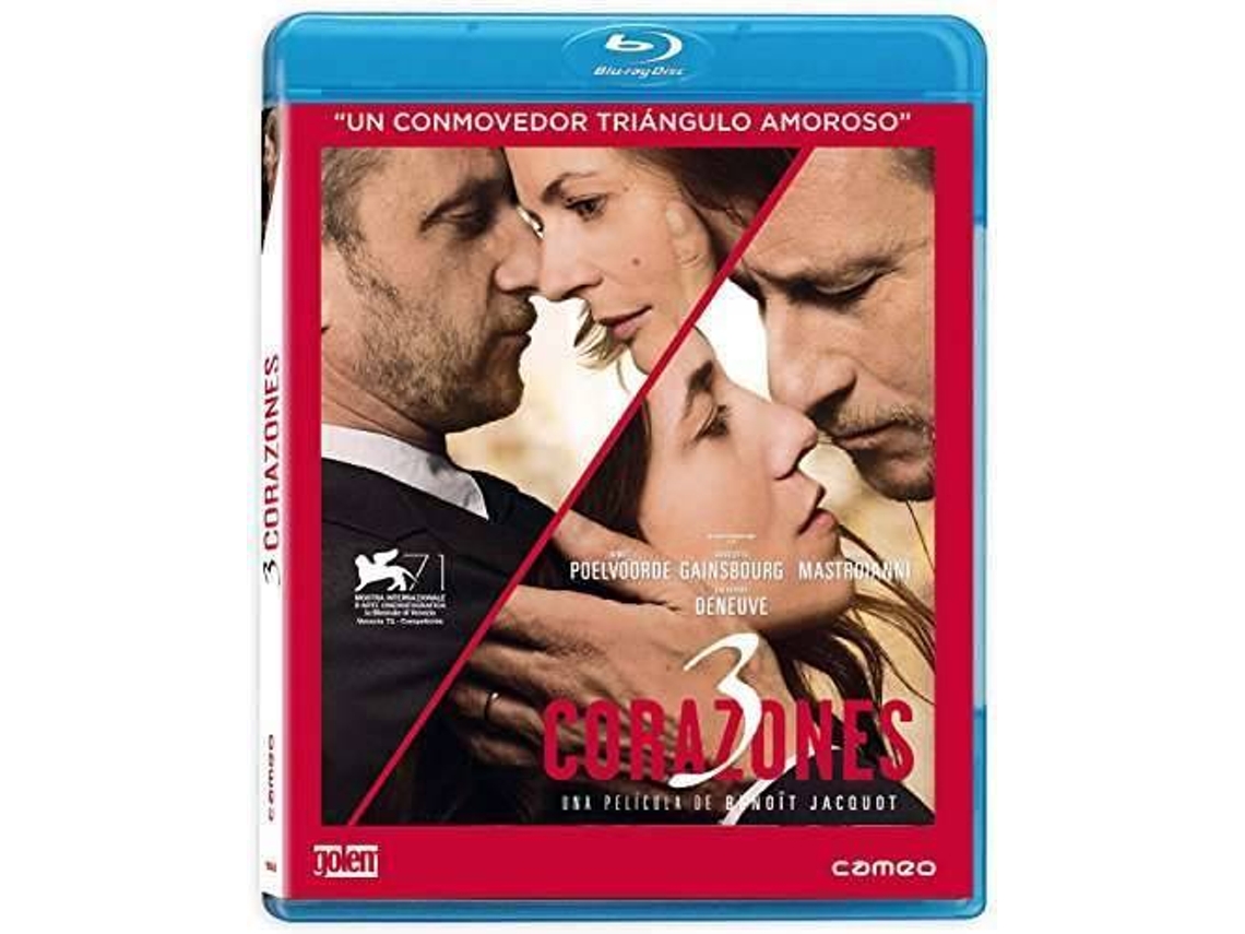 Blu-Ray 3 Coeurs / 3 Corazones (Edição em Espanhol)