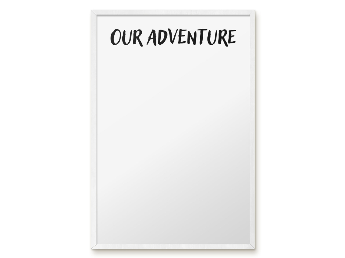 Magnetic Wall Board Our Adventure For The Office Espelharte (40x60 Cm)