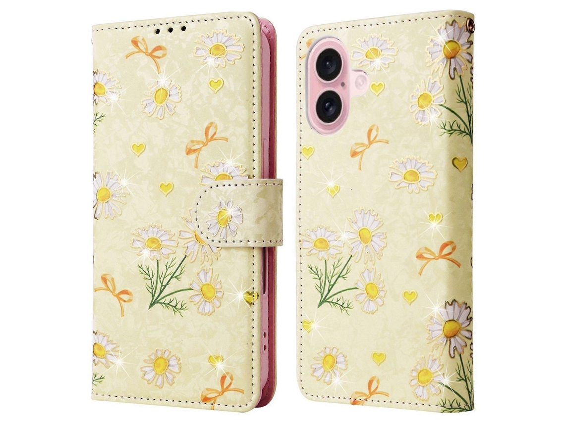 Capa Para Iphone 16 Com Bloqueio Rfid E Carteira, Design Laqueado, Capa Para Celular