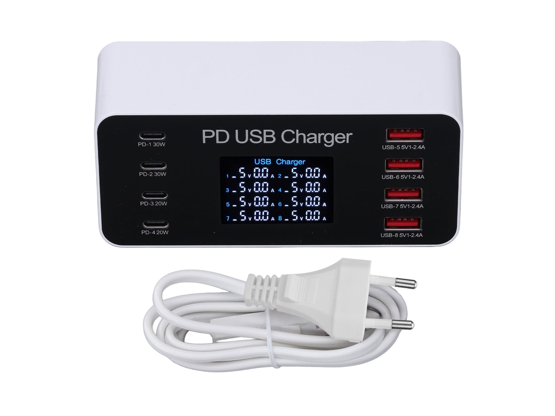 Estação de Carregamento Usb 8 Portas LAXISCREED