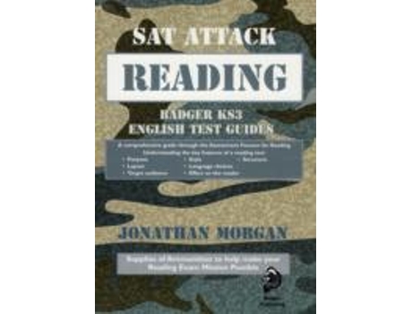 Livro sat attack reading de jonathan morgan (inglês)