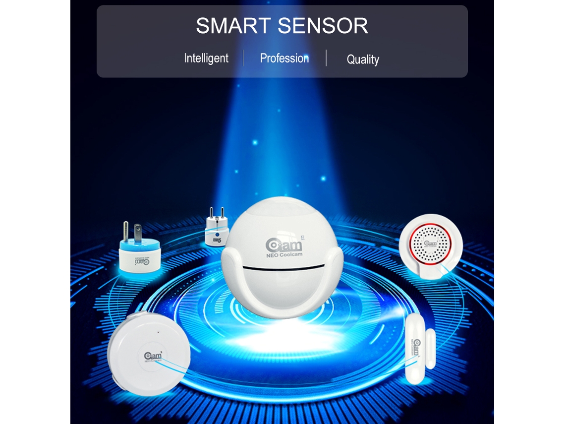 Tomada Inteligente Laxiscreed Neo Coolcam Z-wave Para Controlo Via App Móvel