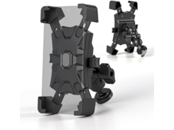 Suporte para Celular para Caiaque com Instalação Rápida e Trava Automática, Ajustável em 360° e Compatível com Caiaques JIAPEI (preto)