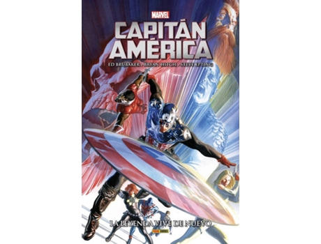 Livro Marvel Integral Capitán América. La Leyenda Vive De Nuevo de Ed Brubaker (Espanhol)