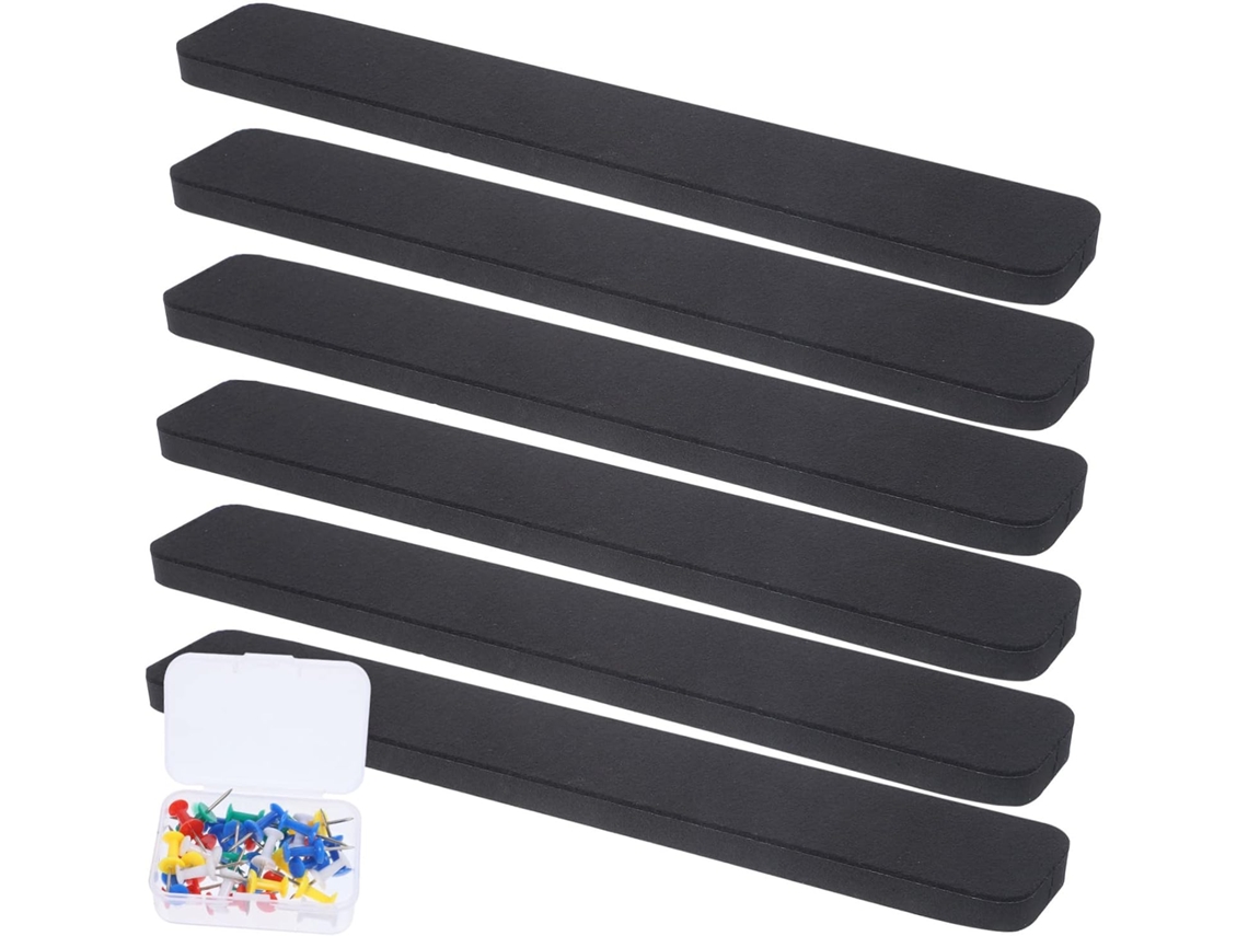 Conjunto De 1 Tira Autoadesiva Feltro Decorativa Para Quadro Avisos,