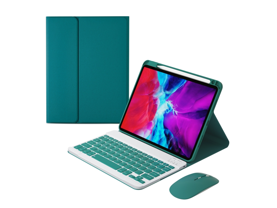 Lurelia Capa Com Teclado Bluetooth Para Ipad 10.2 Retroiluminação