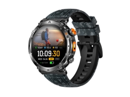 Smartwatch (camuflado) Com Chamadas Bluetooth, Posicionamento Gps, Monitoramento De Frequência Cardíaca E Oxigenação Sanguínea.