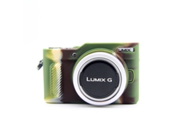 Capa para Panasonic Gf10 Capa de Silicone para Câmera CUICH (camuflada)