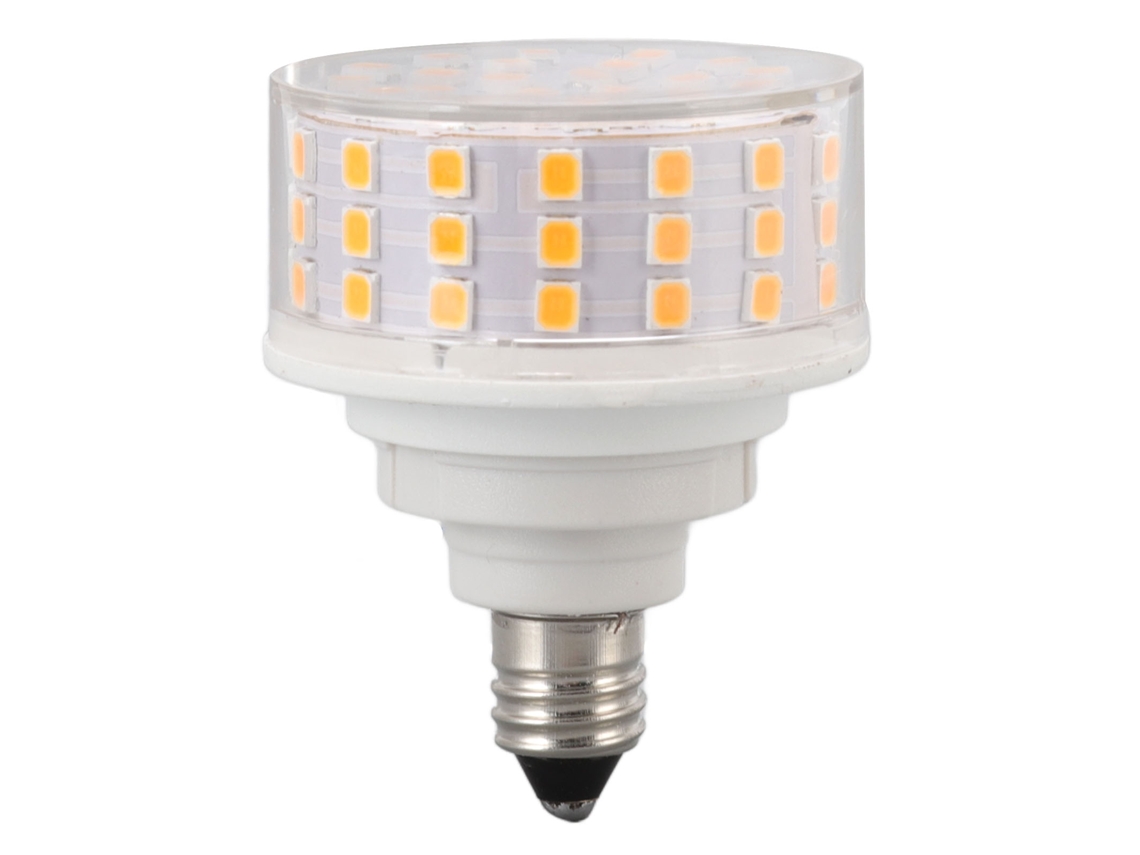 Lâmpada Led E11 10w 1000lm sem piscar luz quente 85 265v para teto mesa armário | S/MARCA