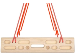 Prancha De Escalada Com 3 Pegadas: Fortalecedor Mãos Para Porta E