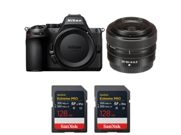 Z5 Ii + 24 50mm F/4 6.3 + 2 Sandisk 128gb Extreme Pro Uhs ii Sdxc + Ebook “20 Dicas para Fotos Que Impressionam” NIKON