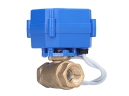 Válvula De Esfera Elétrica Em Latão Laxiscreed Com Comando Dc 12v E Interruptor Elétrico