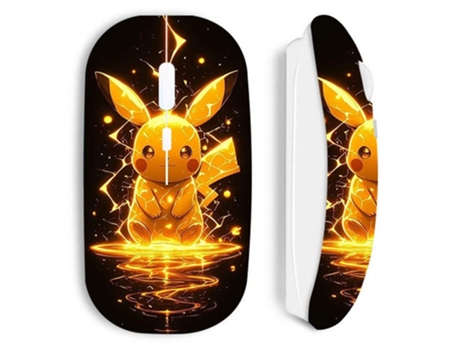Pikachu Lightning Rato sem fios branco Maniacase