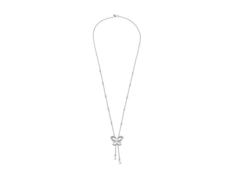 Colar MAJORICA  Colar Majorica 80cm banho ródio, pérolas