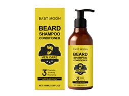 Shampoo de Barba 2 em 1 East Moon para Limpeza, Hidratação e Suavidade LAXISCREED