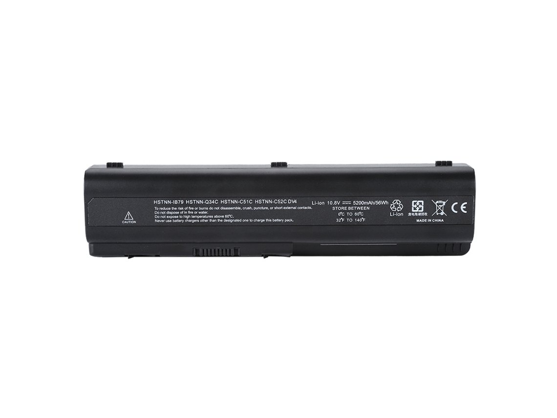 Bateria De Notebook Compatível Com Hp Dv4 6-células Alta Capacidade 10.8v 5200mah
