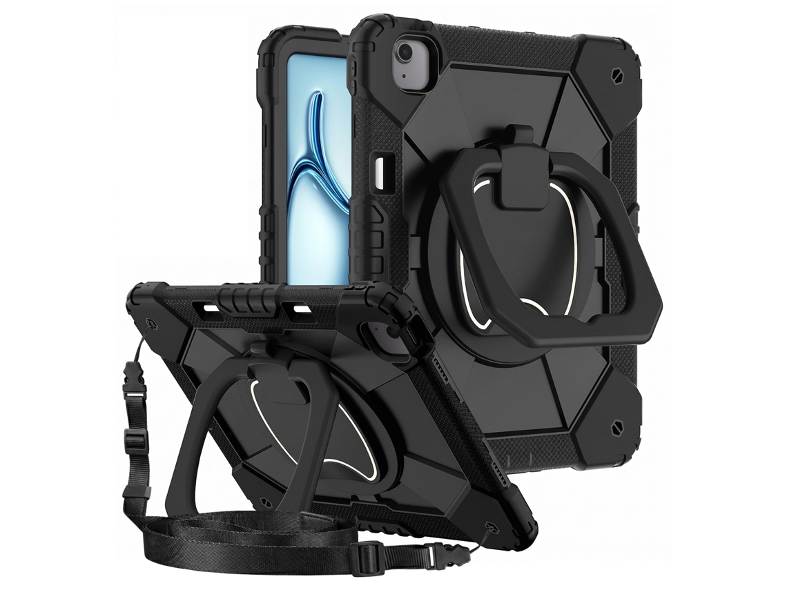 Capa Antichoque para Ipad Air 13 2024/2025/M4 2026 com Pega Suporte AVIZAR