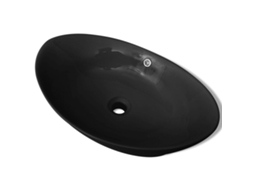 Ceramic Basin, Ceramic Basins Vidaxl Preto Cerâmica (n/a)