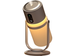 Umidificador Portátil De Viagem, 300 Ml, Silencioso, Com Luz Led, Ideal Para Plantas Interior