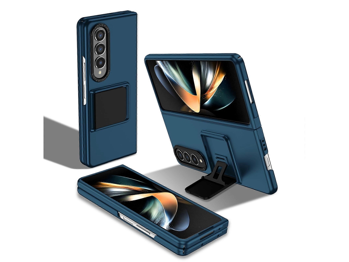 Capa De Celular Dobrável Tridimensional Em Policarbonato Para Samsung Galaxy Z Fold4 5g