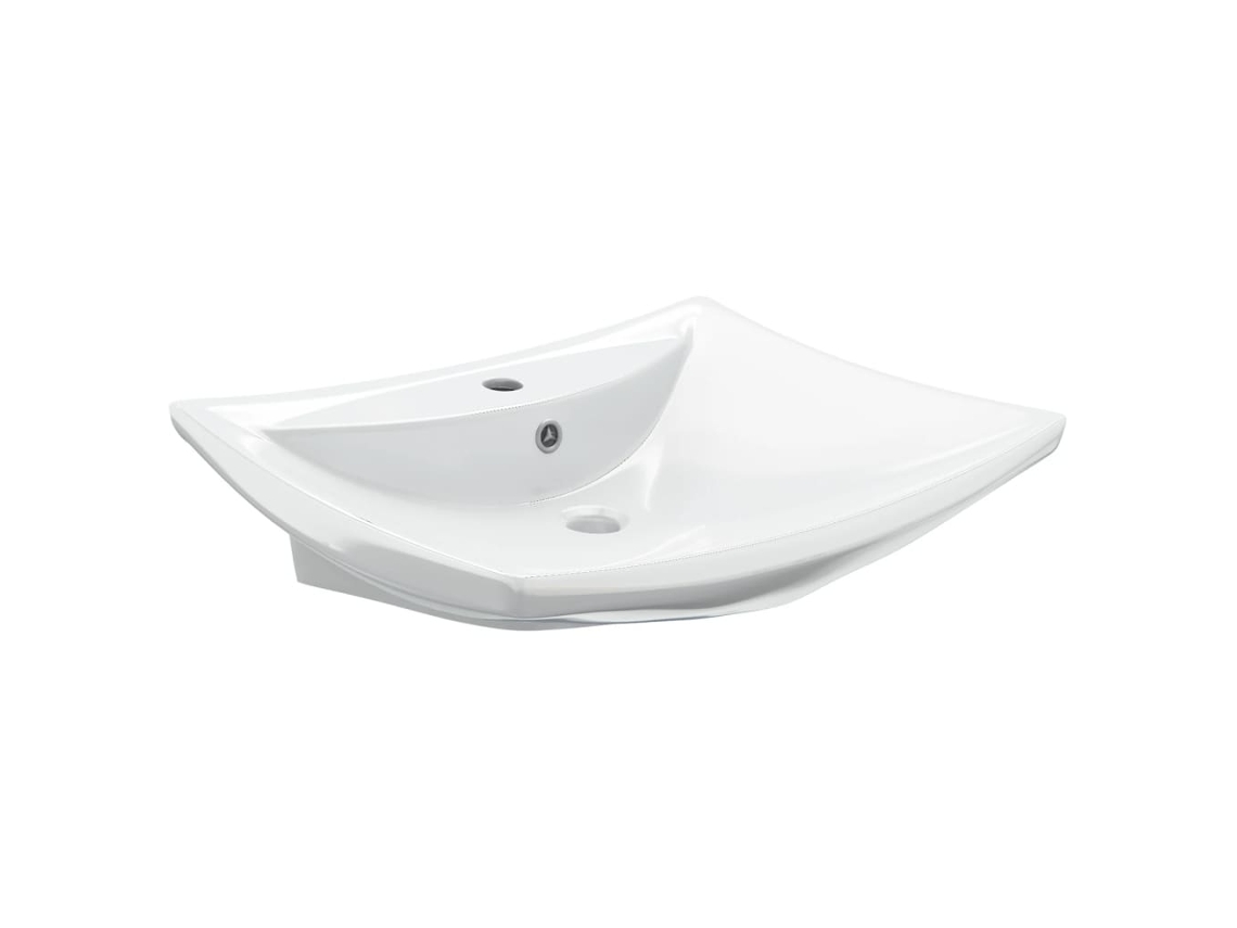 Ceramic Basin, Ceramic Basins Vidaxl Branco Cerâmica (n/a)