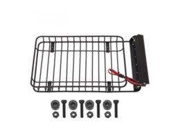 Suporte De Bagagem Para Carro Rc Qukaim Com Led Para Axial Scx10 90046, Acessórios Rcvayotoy