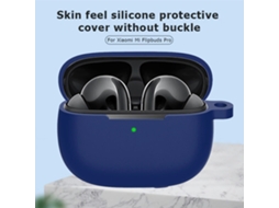 Funda de Silicona para Xiaomi Mi Flipbuds Pro, Protectora Anticaídas Con Gancho para Auriculares.