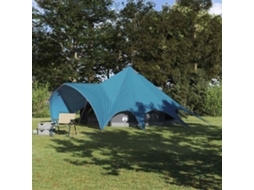 Vidaxl Tenda Teepee Para 5 Pessoas 5 Pessoa Azul E Cinza