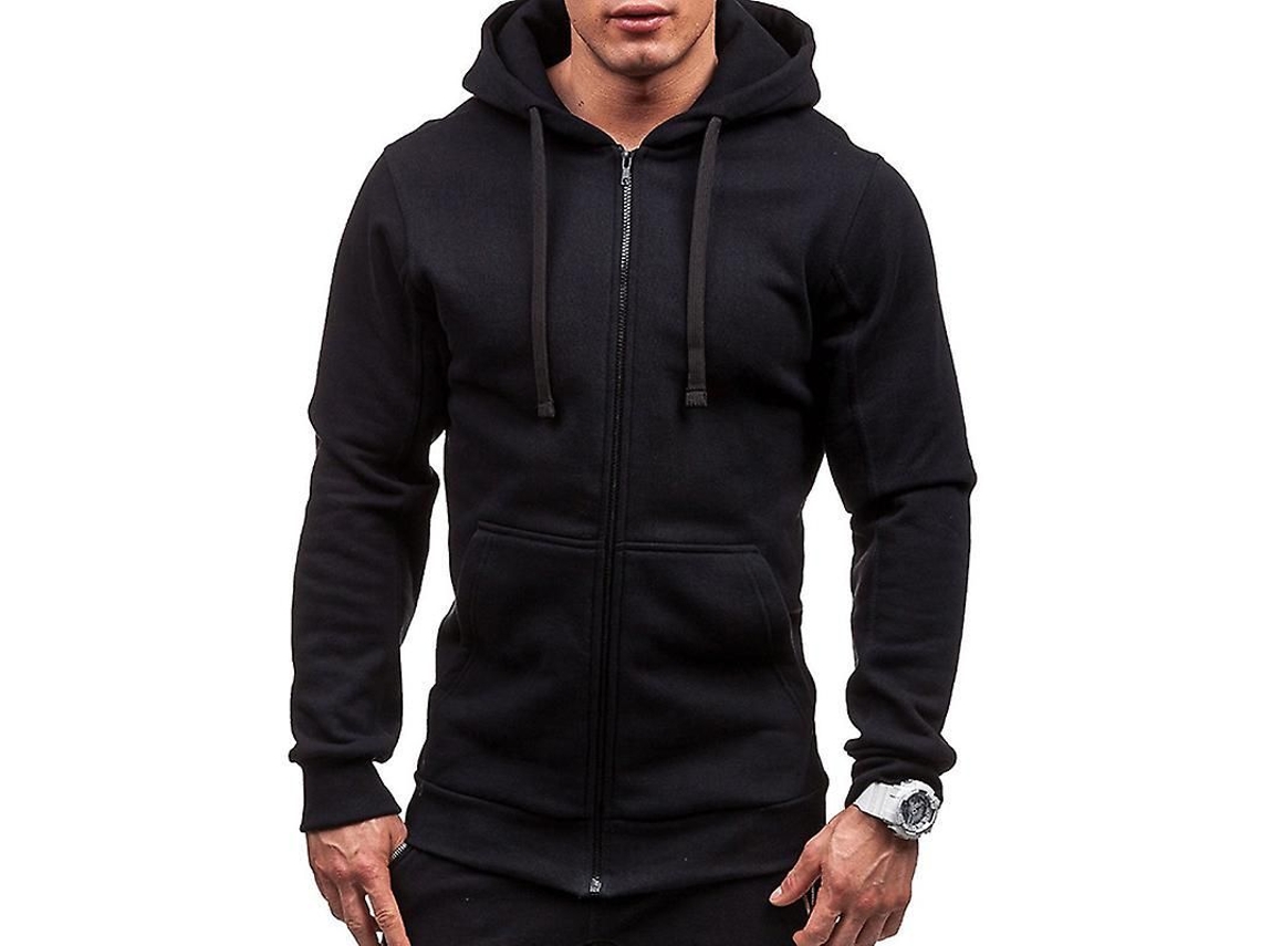 2026 chaqueta para Hombre Con Cremallera Y Capucha Sudadera Exterior para Otoño e Invierno